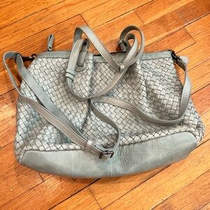 Genuine Leather Seaglass Green bag